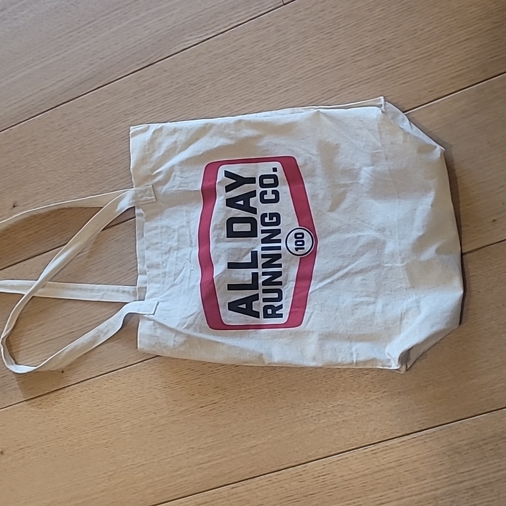 All day running reusable tote